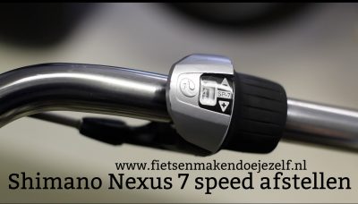 Afstellen Shimano 7 versnellingen