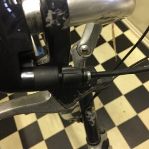 Stelnippel Shimano nexus 7 afstellen