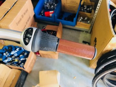 Fiets handvatten vervangen