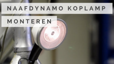 Naaf dynamo koplamp vervangen