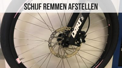 Schijfremmen afstellen