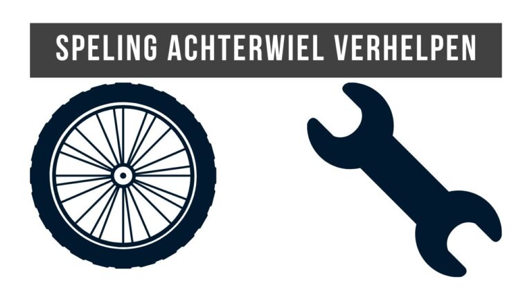 Speling achterwiel verhelpen