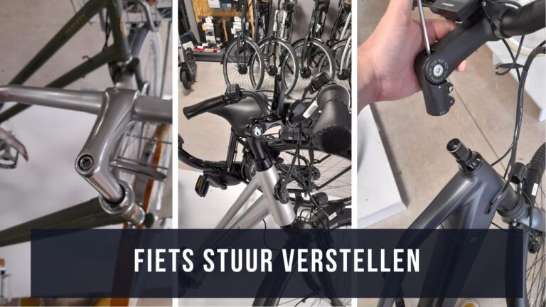 Fiets stuur verstellen