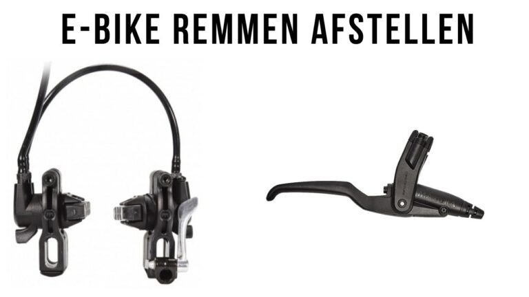 E-Bike remmen afstellen