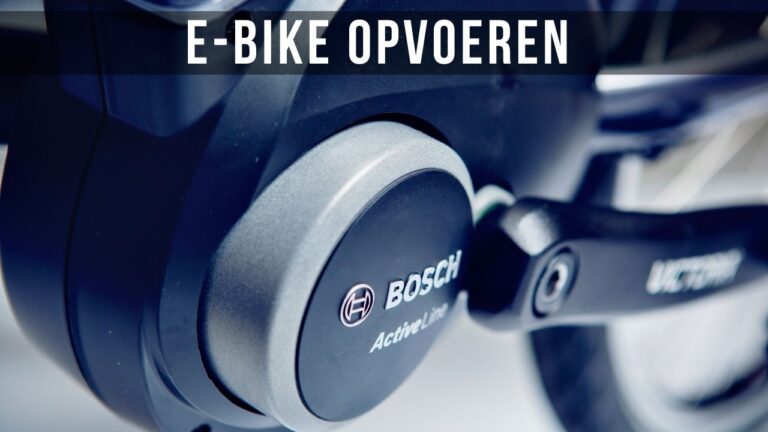 Zelf e bike opvoeren