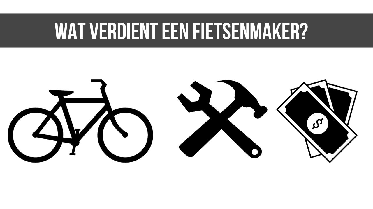 Wat verdient een fietsenmaker
